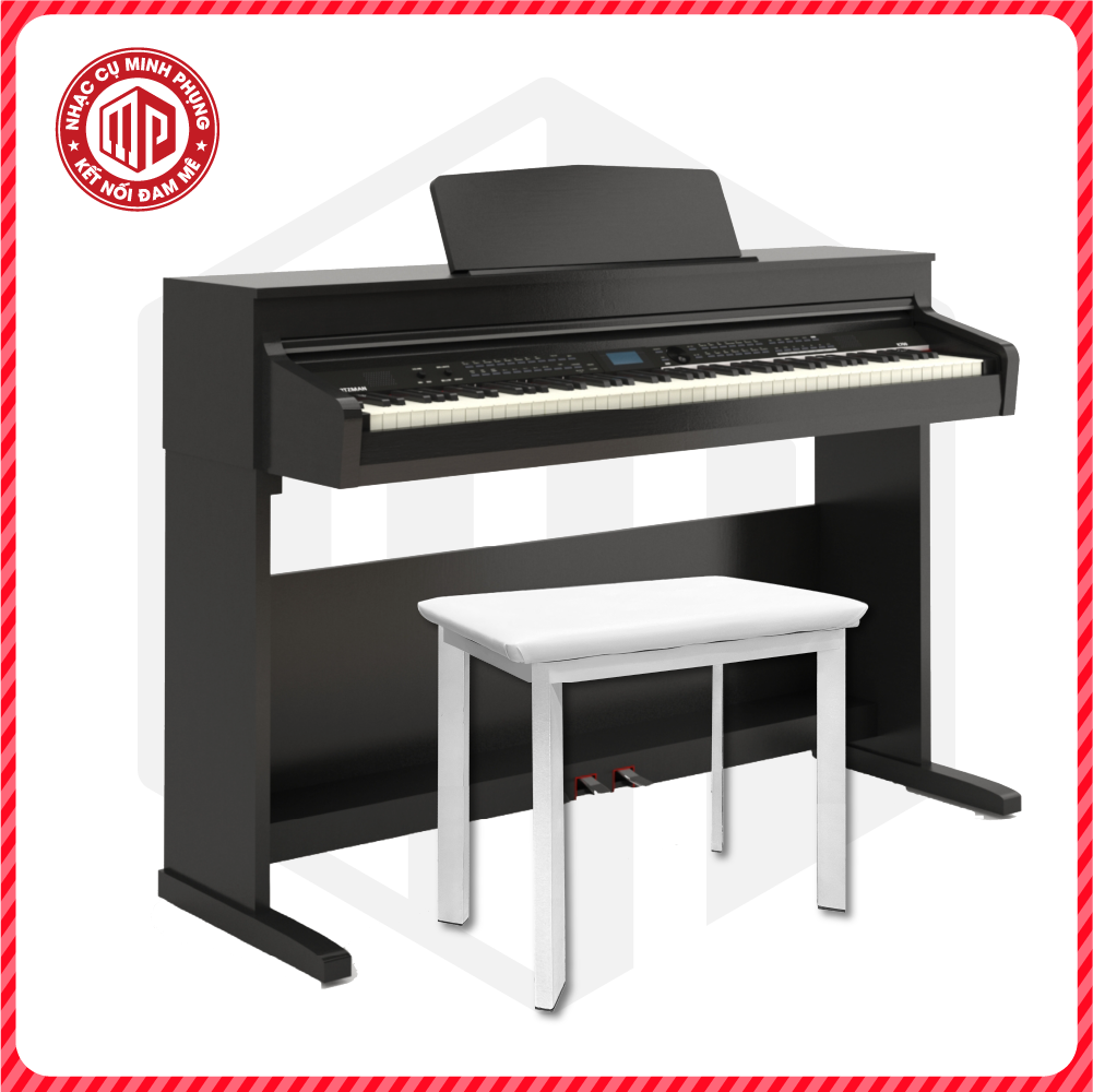 Ghế Piano, Organ đa chức năng - Kzm Kurtzman STL2 VN - Chân sắt, Đệm da simili - Nhiều màu lựa chọn - Hàng chính hãng