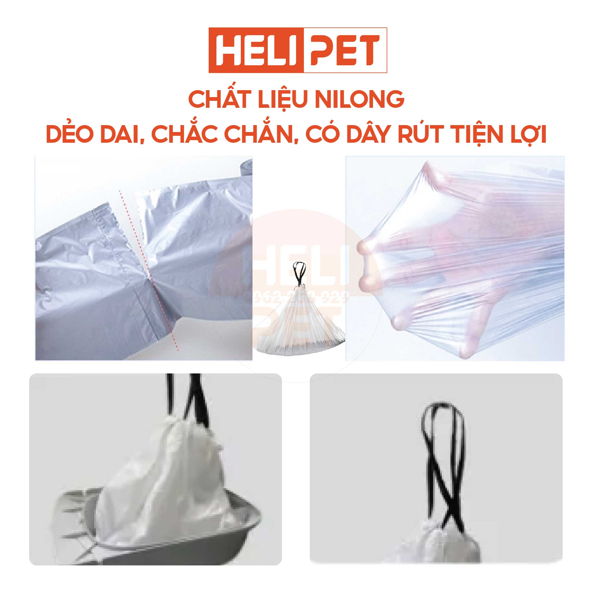 Túi Rác Máy Dọn Phân Mèo Petree 2, Máy Vệ Sinh Cho Mèo Petree Minion - HeLiPet