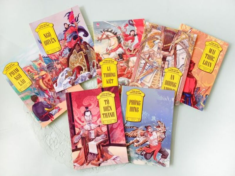 Combo Tranh Truyện Lịch Sử Việt Nam - 20 cuốn