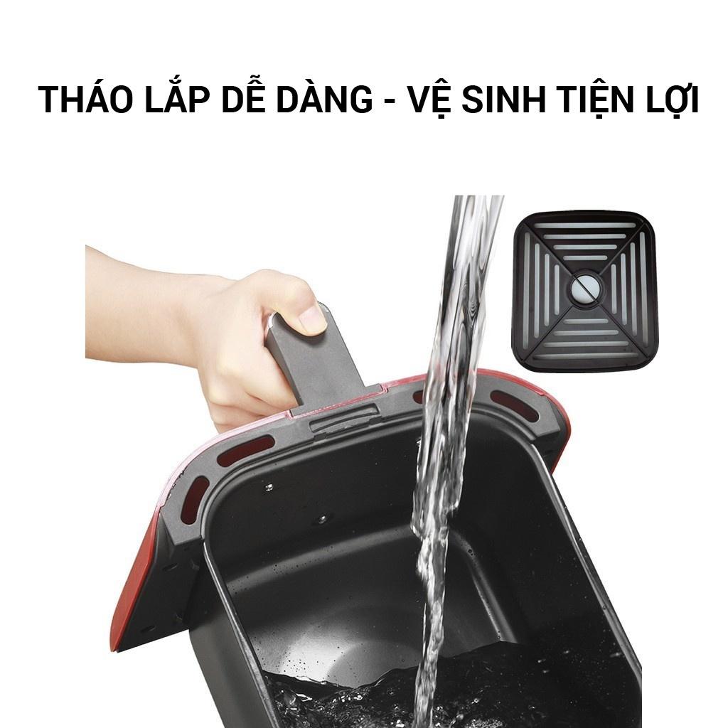 Nồi Chiên Không Dầu VTE 5L - 1350W Công Nghệ TurboStar Giảm 80% Lượng Dầu Mỡ, Món Chiên Giòn Ngon Hoàn Hảo