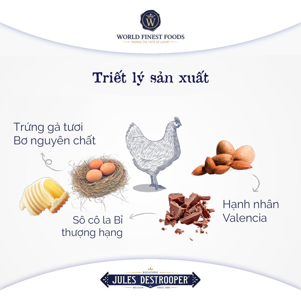 Bánh quy Jules' Tin hộp thiếc vàng 217g