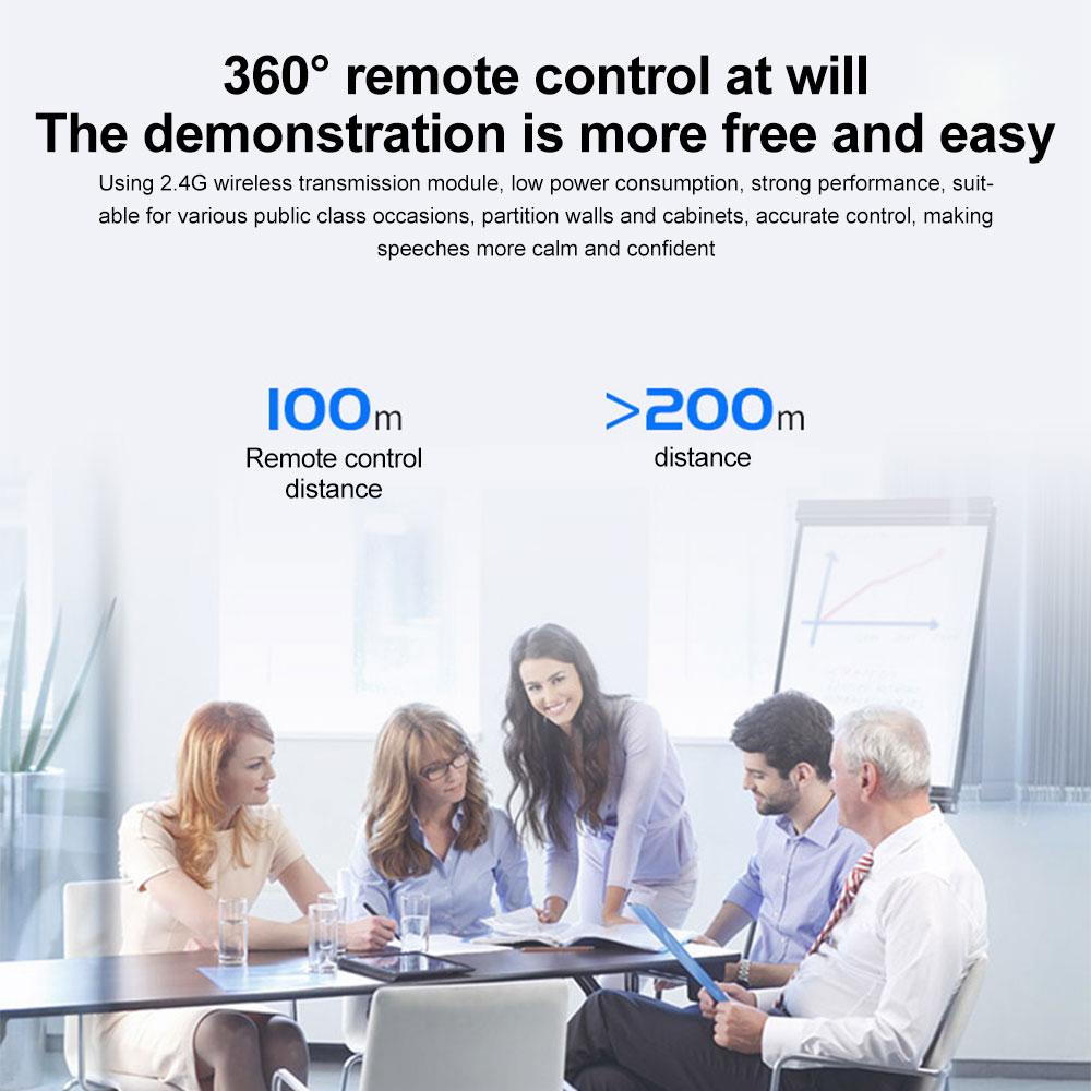 Trình bày không dây RF điều khiển điều khiển từ xa 2.4GHz Trang máy chiếu USB Biến cho PPP PowerPoint Trình bày Trình chiếu Trình tiến hành Trình tiến hành Trình tiến hành Trình tiến hành