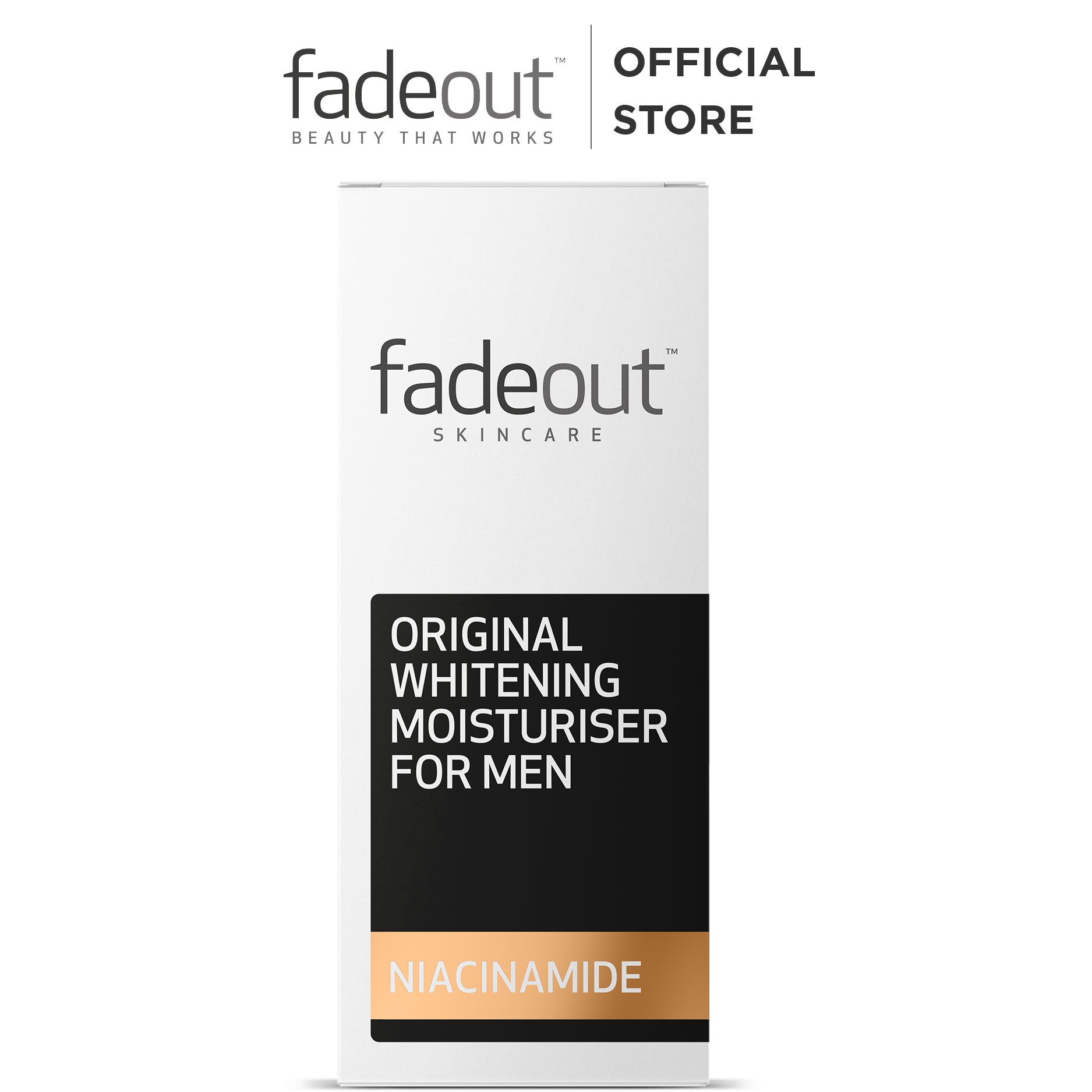 KEM DƯỠNG ẨM TRẮNG DA CHO NAM - FADEOUT ORIGINAL WHITENING MOISTURISER FOR MEN