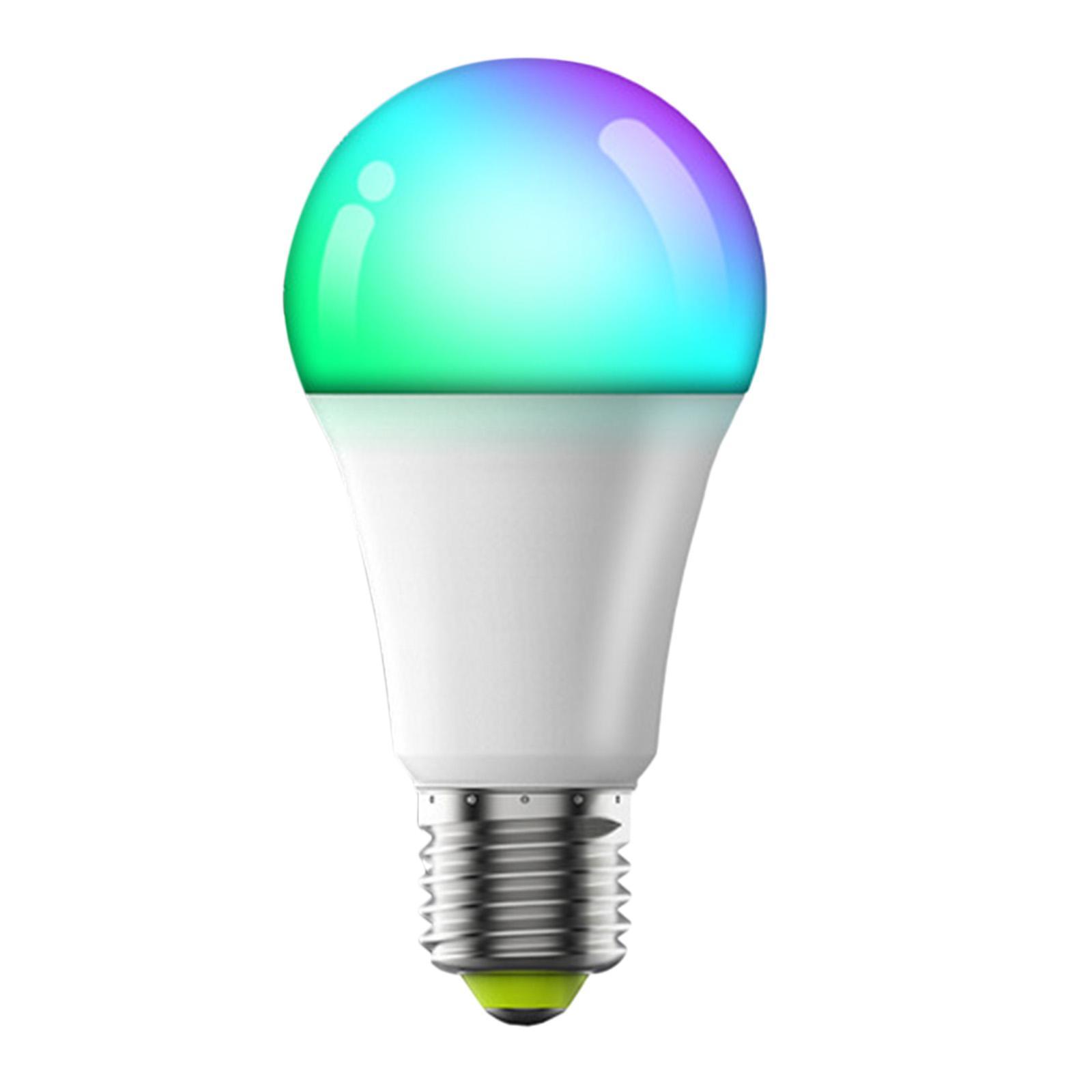 Dimmable Smart Bulb LED Light 10W Remote Control RGB E27 2700K-6500K 350LM