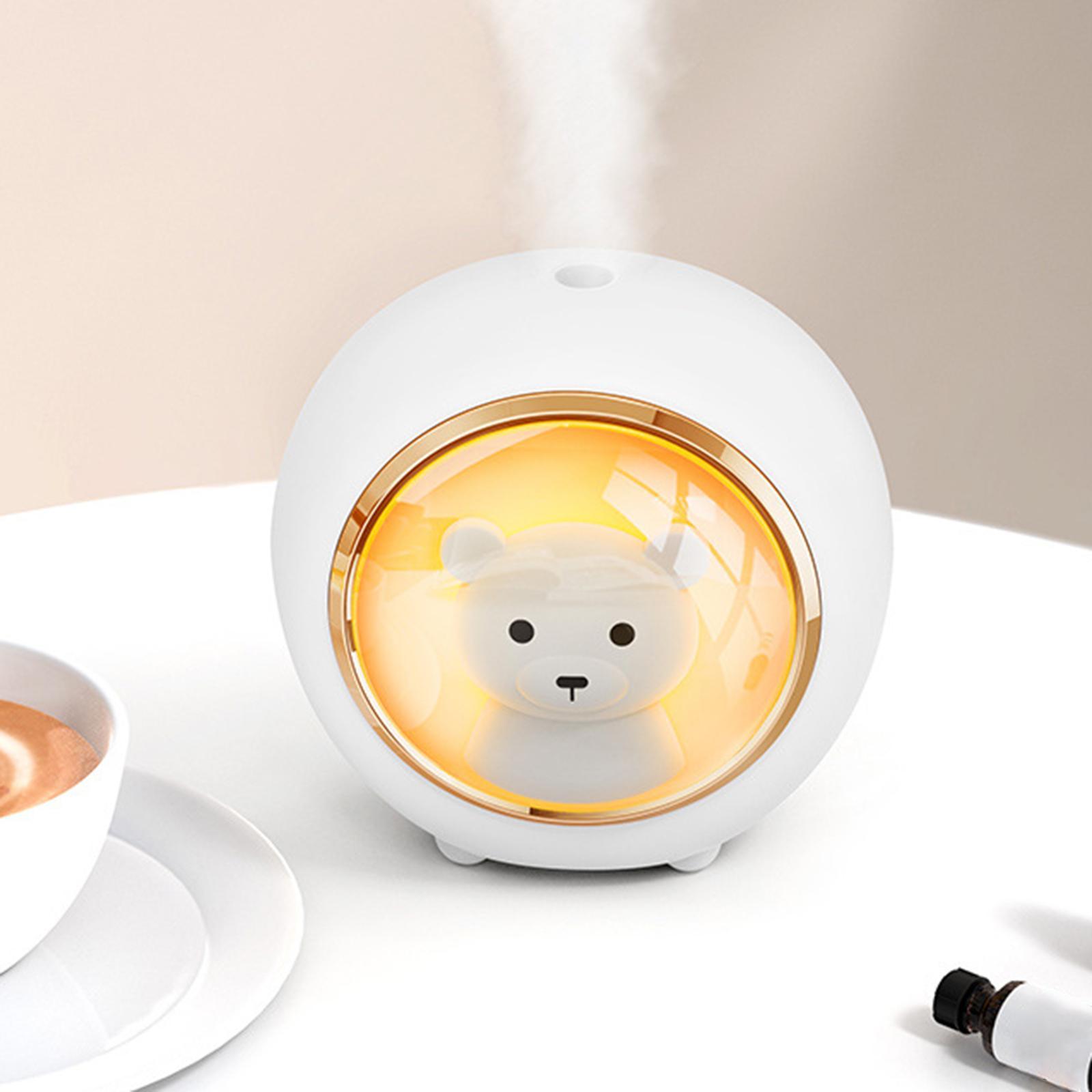 Air Humidifier Night Light Portable Diffuser for Car Desktop