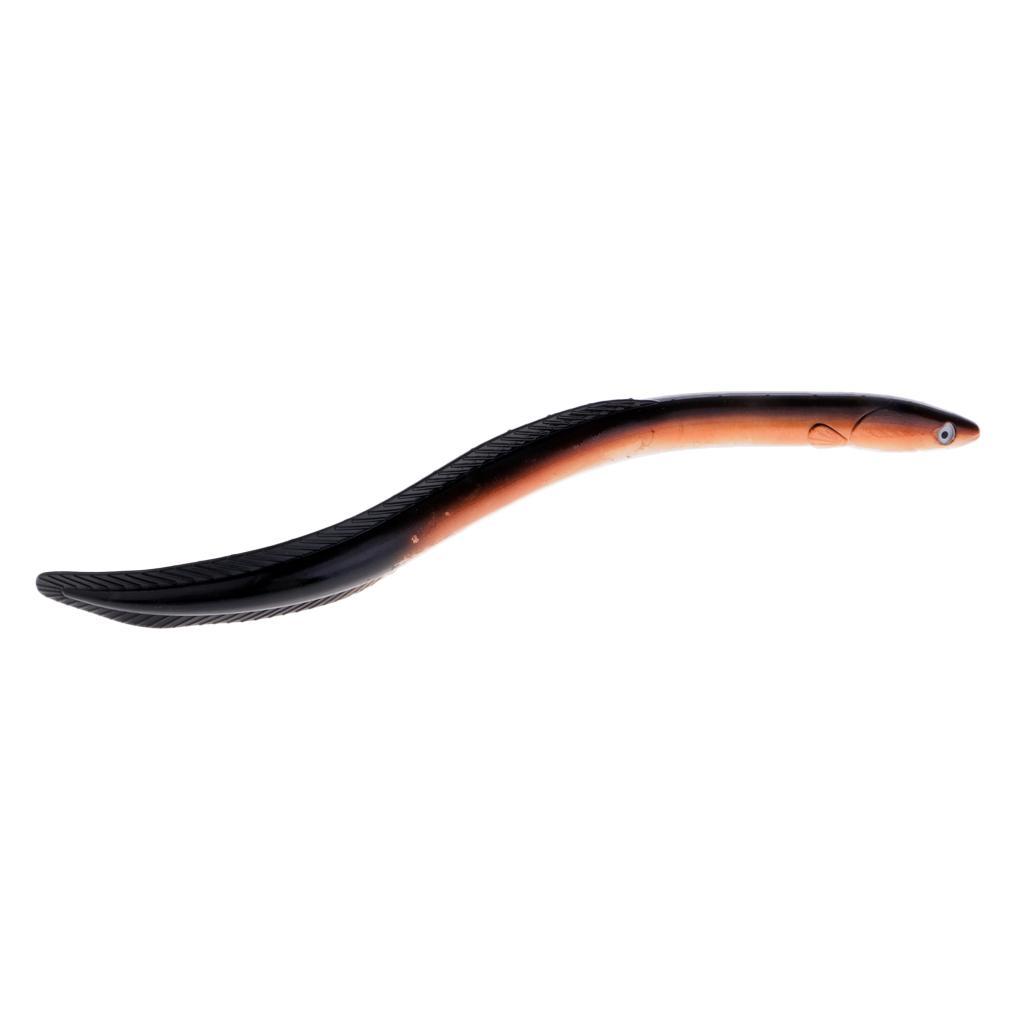 Fishing Bait Soft Silicone Realistic Eel Fishing Bait
