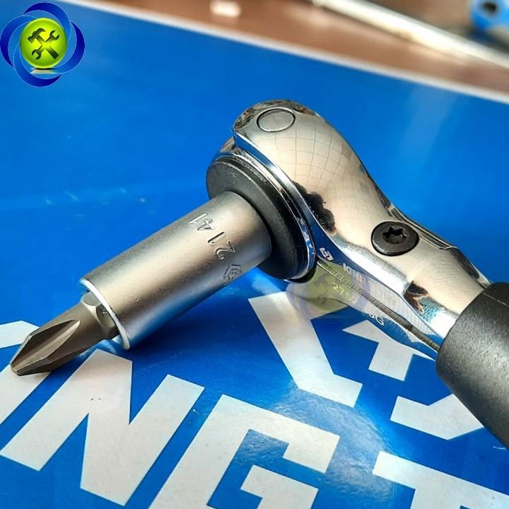 Đầu chuyển 1/4 sang bắn vít 6.35mm Kingtony 2141 dài 25mm