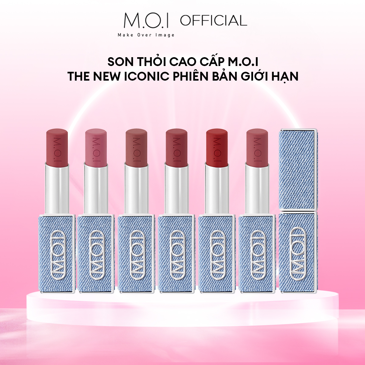 Son thỏi Cao Cấp M.O.I The New Iconic Phiên bản giới hạn 2.7g