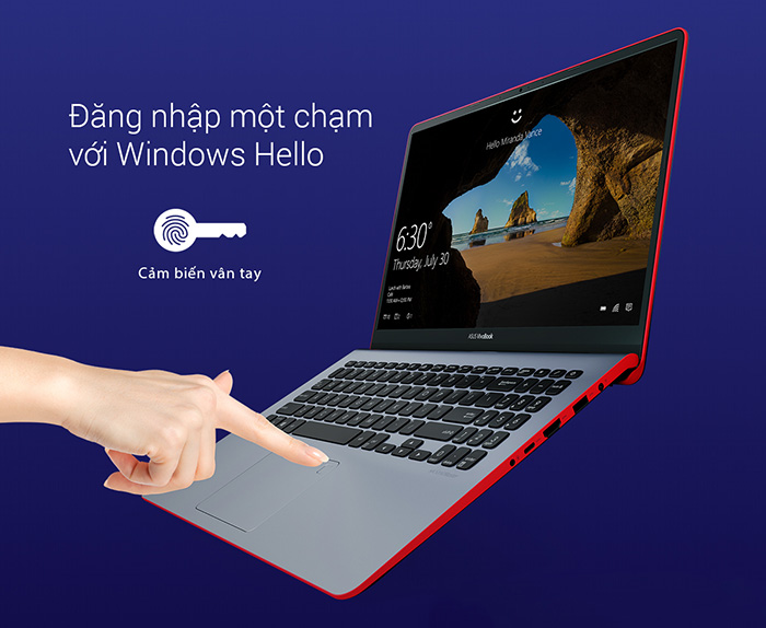 Asus Vivobook S15 S530FN-BQ593T windows hello