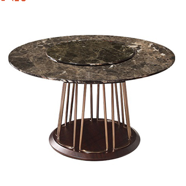 Bàn Ăn Mặt Đá Marble UniUni 12WS.WALNUT