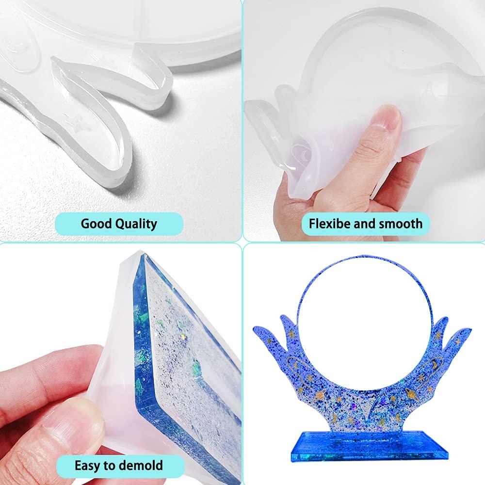 Khuôn nhựa gương với 5 gương acrylic, Bộ khuôn nhựa trang điểm gương nhựa