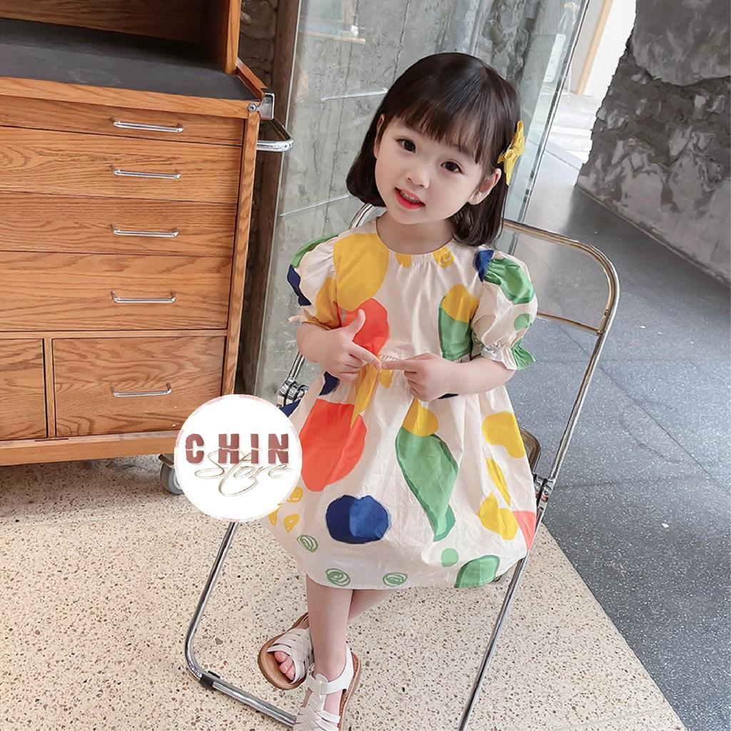 Váy bé gái đáng yêu - V-353,Size 4/5 (15kg-17kg)