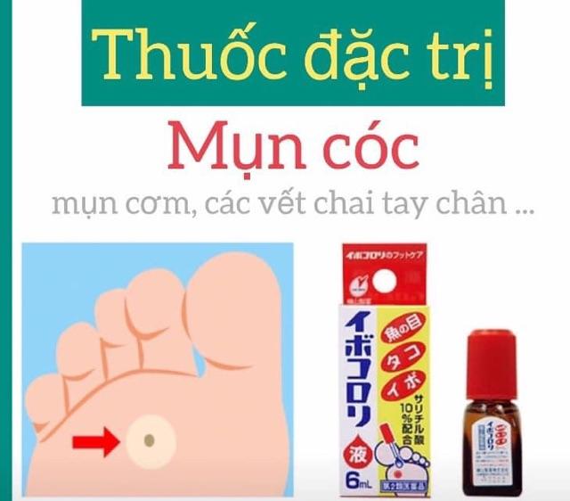 Tinh chất bôi mụn cóc Ibokorori nội địa Nhật Bản