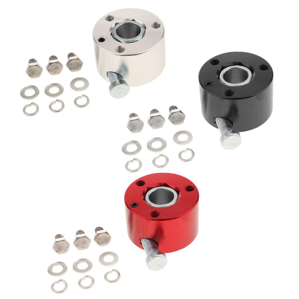 Universal Aluminum 360 Steering Wheel Quick Release Disconnect Hub