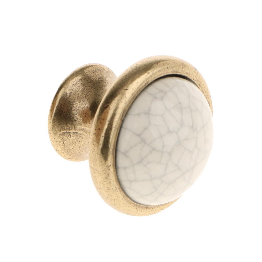 Vintage Pull Knobs Cabinet Cupboard Drawers Handle