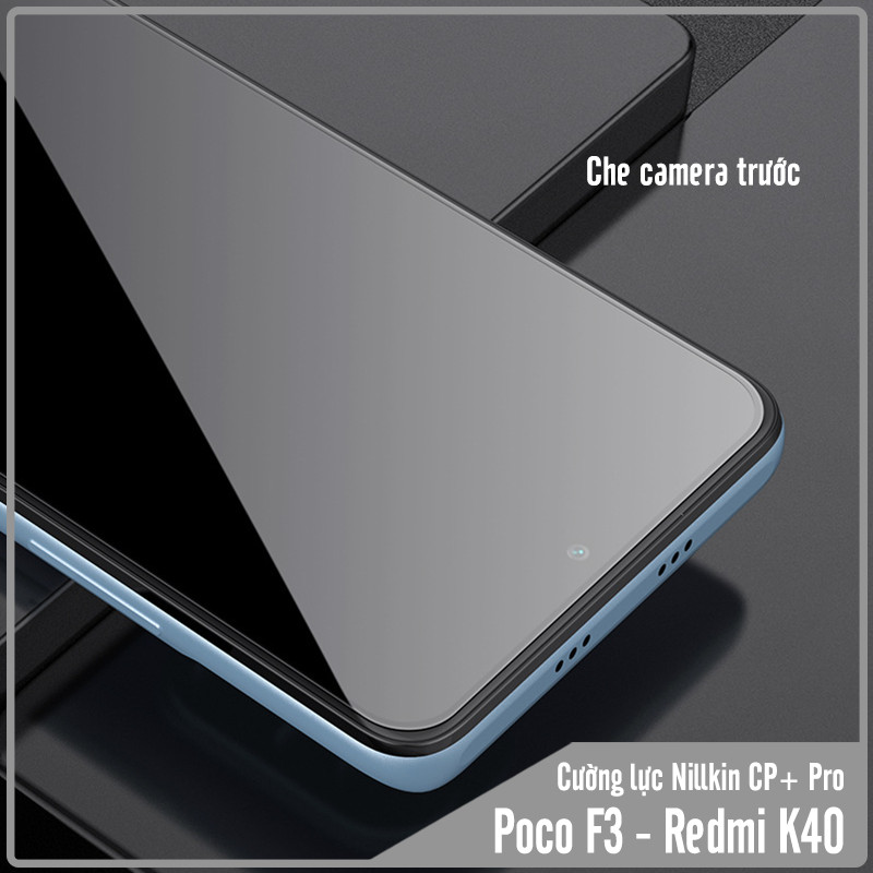 Cường lực cho Xiaomi Poco F3 - Redmi K40 Nillkin CP+ PRO FULL viền đen - Hàng nhập khẩu