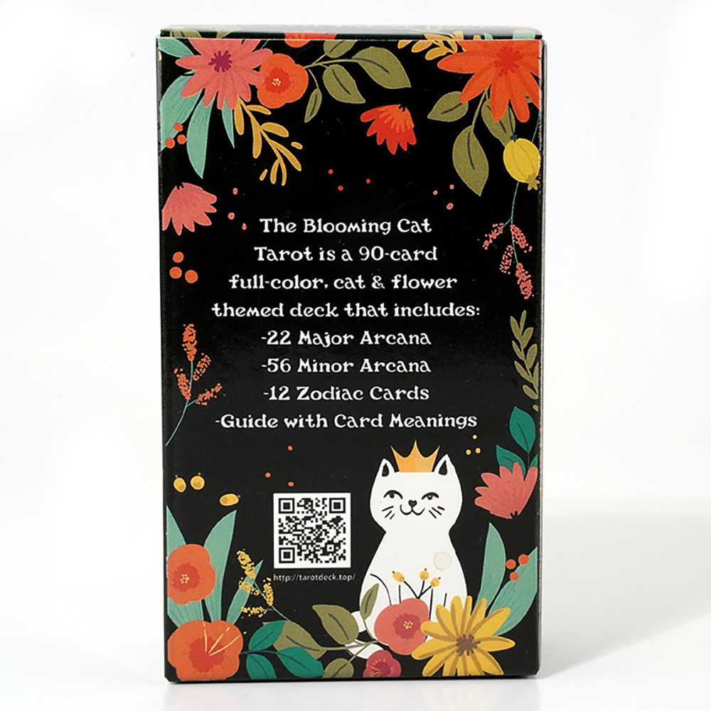 Bộ Bài Blooming Cat Tarot 78 Lá Bài Tặng Đá Thanh Tẩy