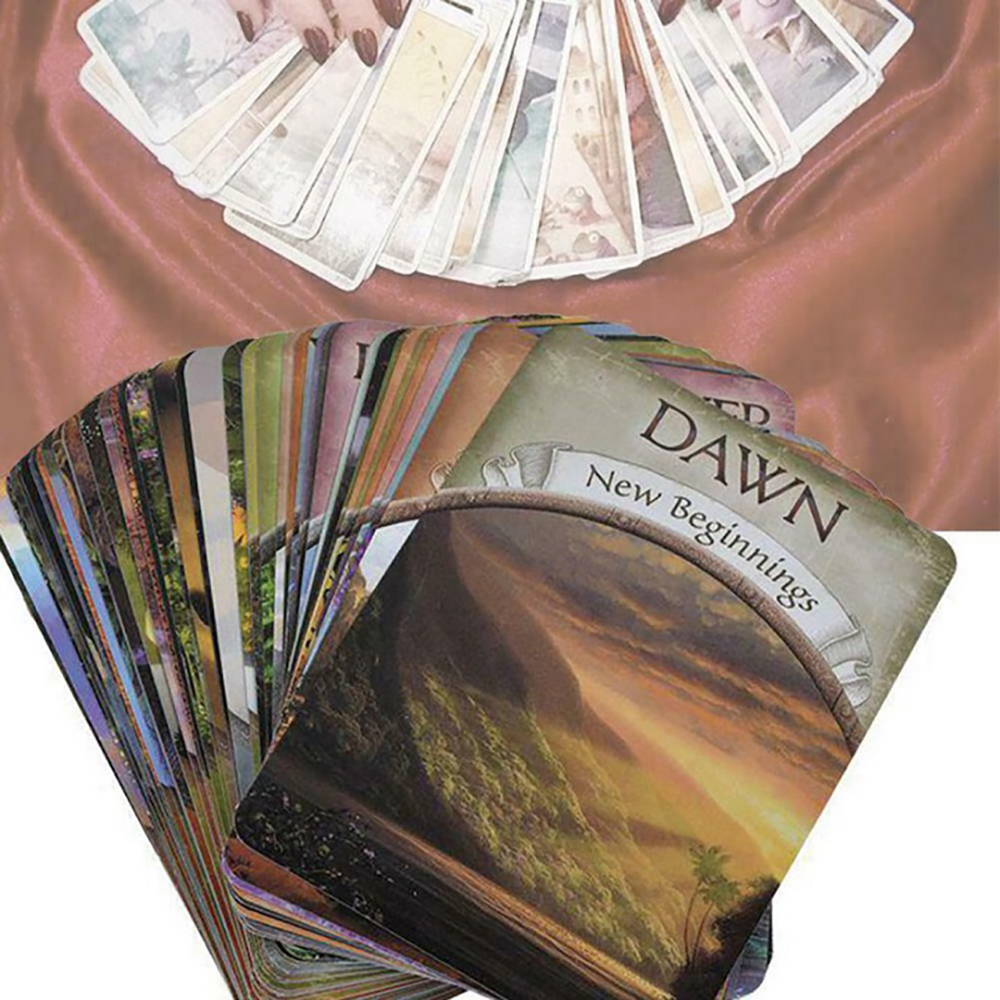 Bộ Bài Oracle Earth Magic 48 Lá Bài Tặng File Tiếng Anh Và Đá Thanh Tẩy