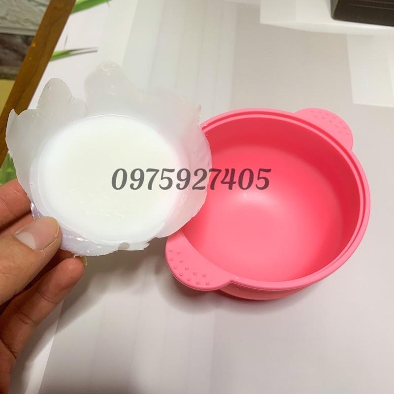 Bát silicon dùng cho nồi nấu sáp chịu nhiệt chống dính tốt