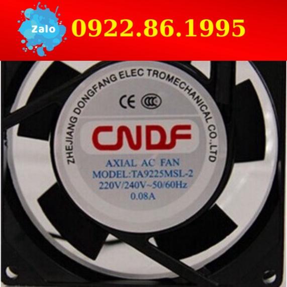 CóVAT Quạt Làm Mát Hướng Trục Tủ 9225 220V 0.08a MBL-2 Đông Cndf Ta9225msl giá tốt