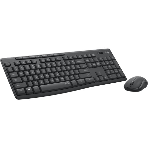 Bộ phím chuột không dây Silent Logitech MK295 - Hàng chính hãng DigiWorld phân phối