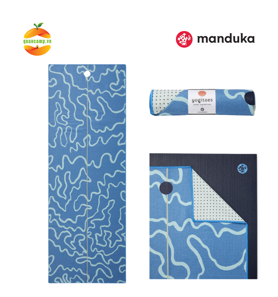 Khăn tập yoga Manduka YOGITOES TOWELS