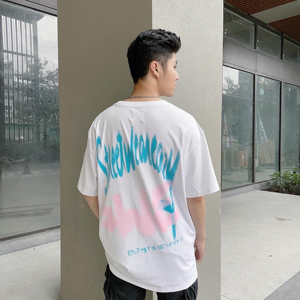Áo thun unisex tay lỡ form rộng hình in to và sắc nét - Hany Shop