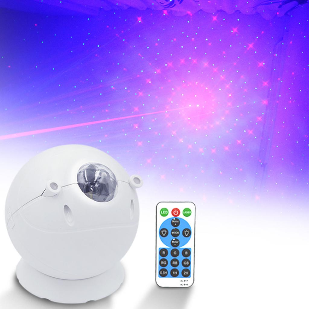 LED Galaxy Projector Light USB Sleep Atmosphere Ocean Projection Lamp Decor