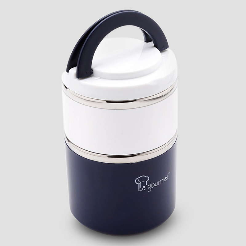 Camen Đựng Cơm La Gourmet 3 Ngăn 337788 - Xanh