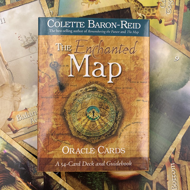 Bộ Tarot The Enchanted Map Oracle T2 Bài Bói New