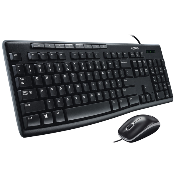 Combo bàn phím + chuột Logitech MK200 -Hàng chính hãng