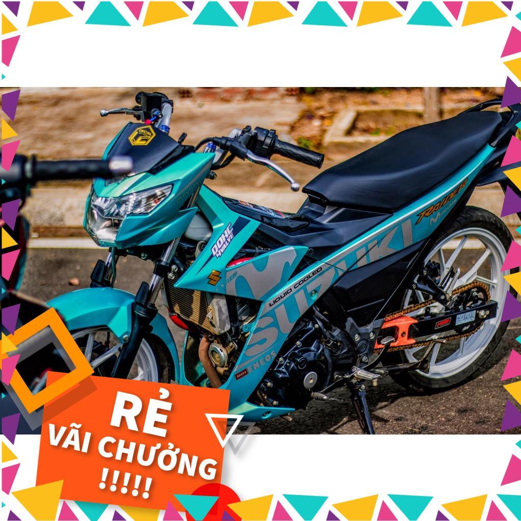 Tem Rời Raider FI Mẫu Movistar Xanh