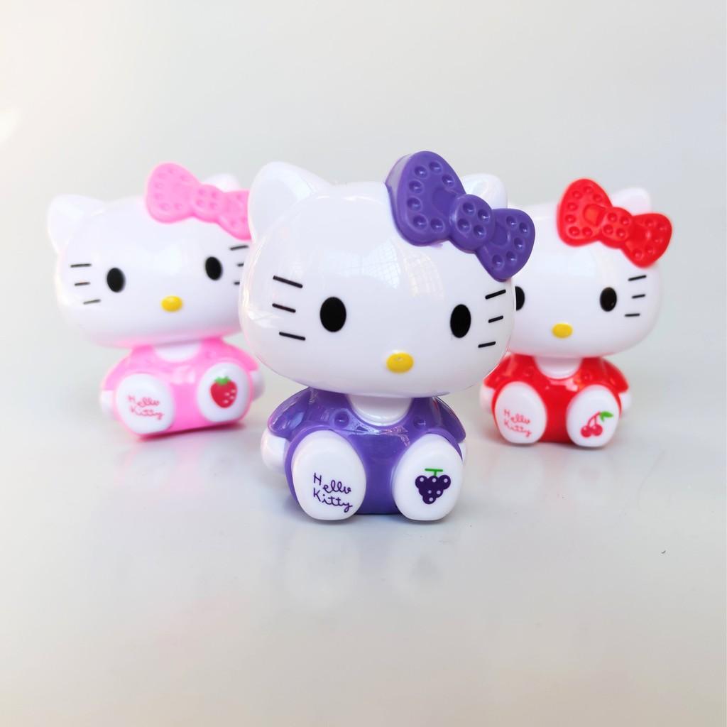 Phụ kiện mèo Kitty hoa quả đáng yêu trang trí tiểu cảnh, trang trí chậu cây, làm đồ thủ công