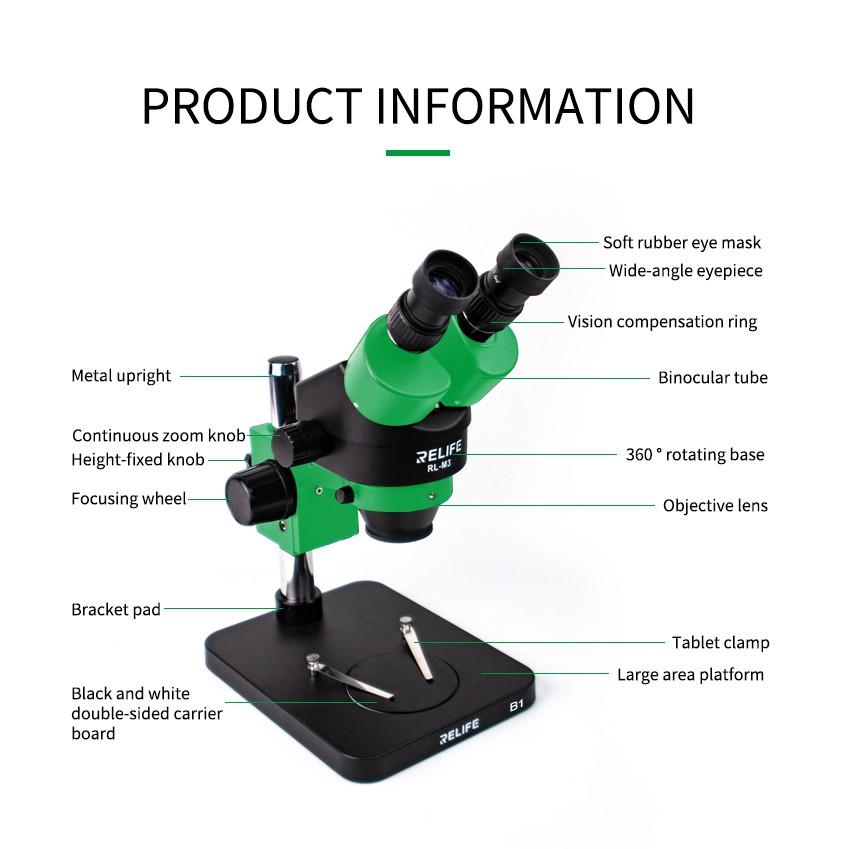 Kính hiển vi SZM Relife M3-B1