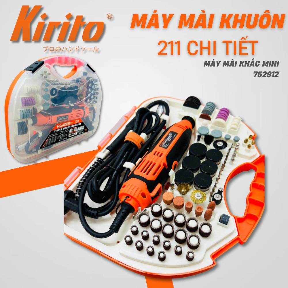 Bộ Máy Khoan Mài khuôn Khắc mini Đa Năng 211 chi tiết 6 tốc độ
