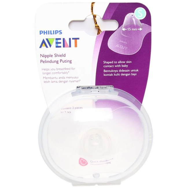 Miếng Bảo Vệ Đầu Ngực Cỡ Chuẩn 15mm Hiệu Philips Avent SCF153/01