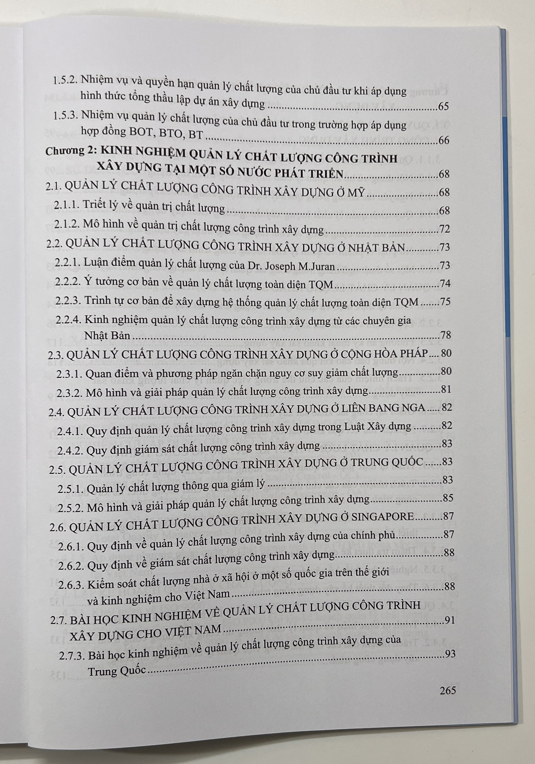 Sách - Quản Lý Chất Lượng Công Trình Xây Dựng Kinh Nghiệm Quốc Tế Và Quy Định Của Việt Nam