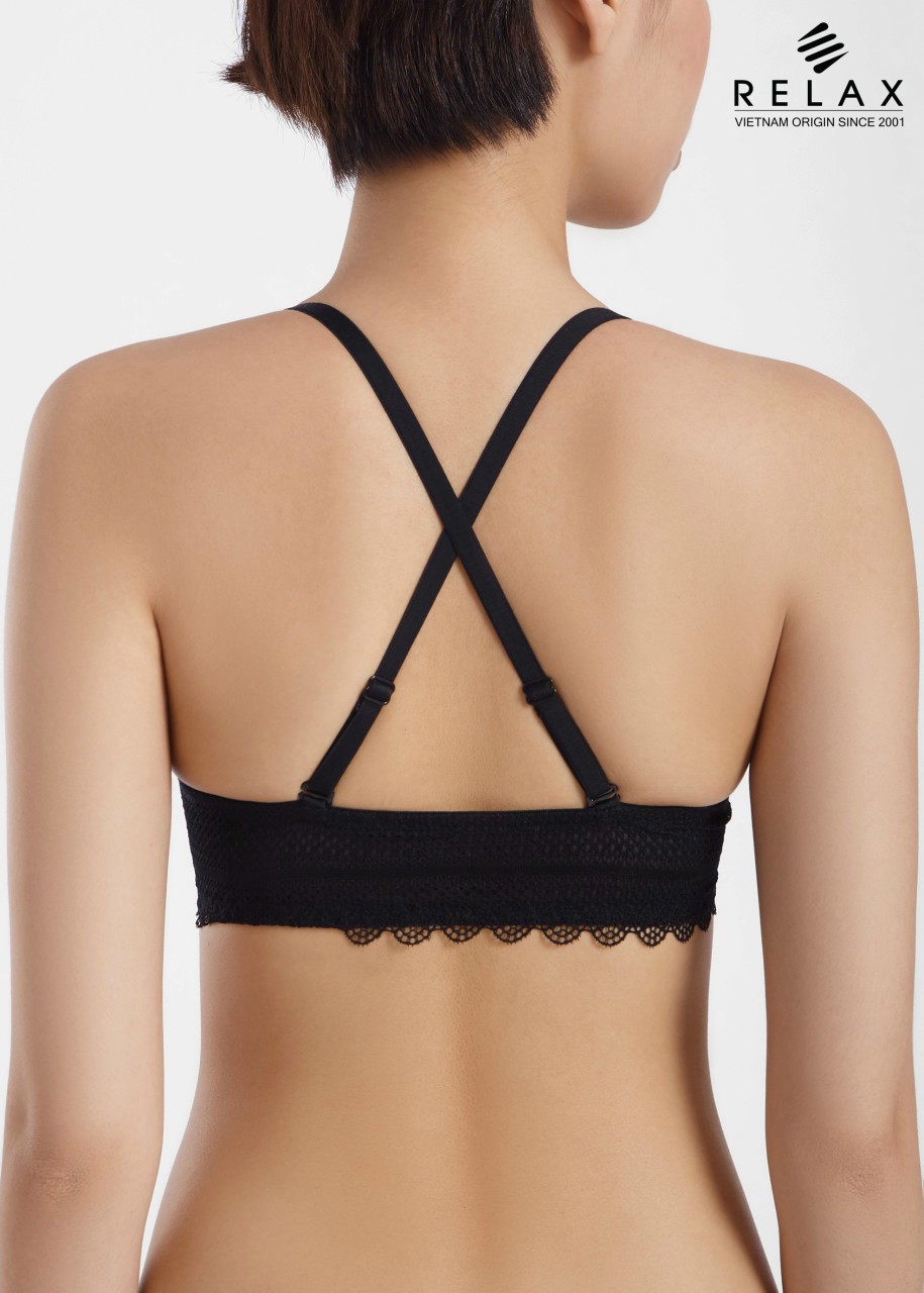 Áo lót nữ ren không gọng mút mỏng kiểu dáng sexy RAY002