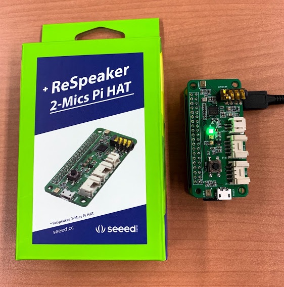 Bo Mạch Loa Trợ Lý Ảo Cho Raspberry Pi Seeed ReSpeaker 2 - Mics Pi HAT