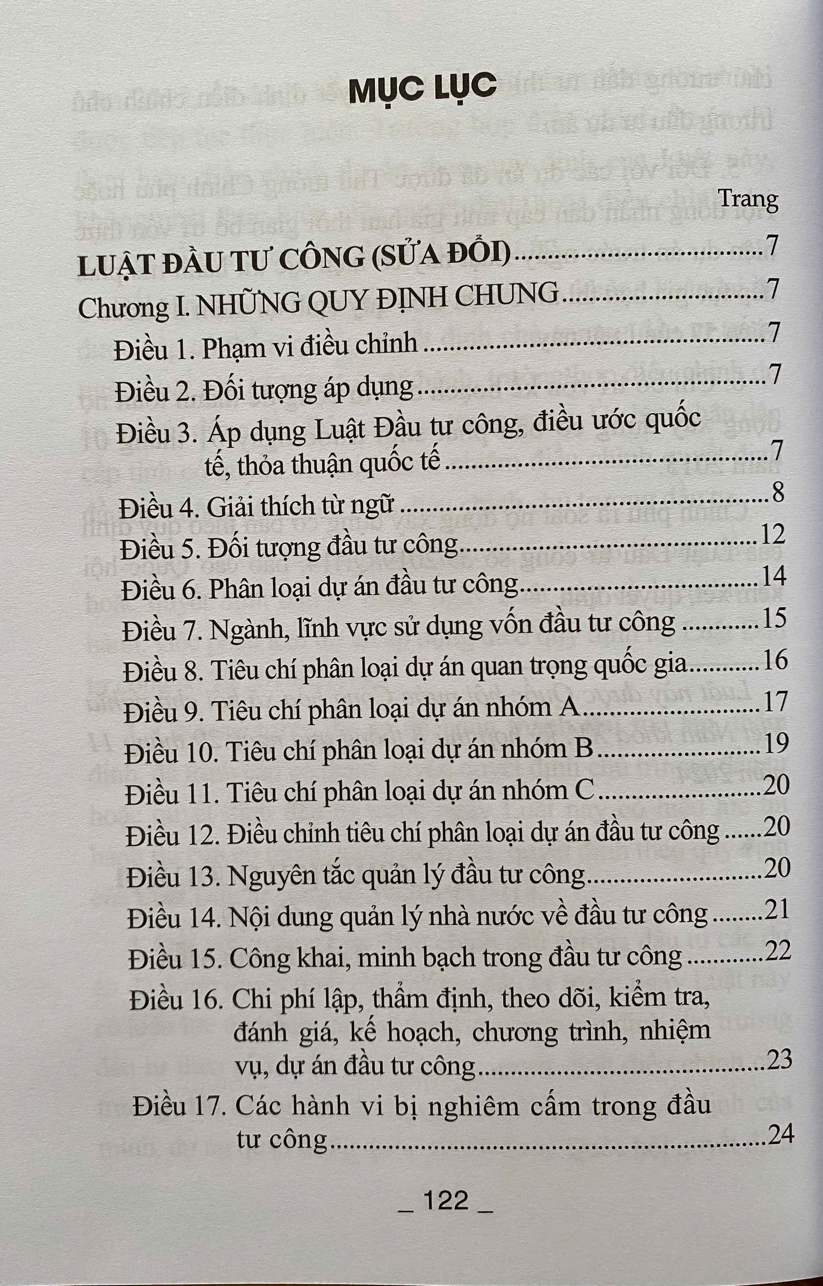 Luật Đầu Tư Công