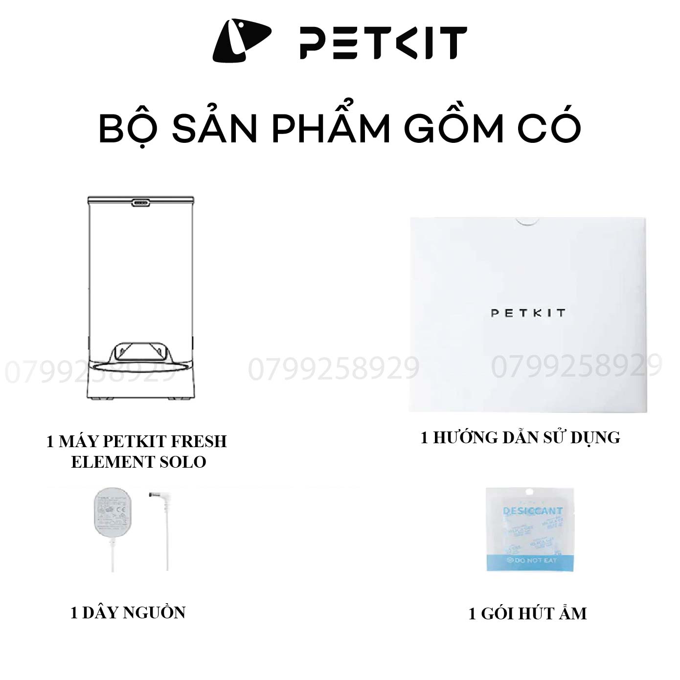 Máy Cho Ăn Tự Động, Máy Nhả Hạt Cho Mèo PETKIT FRESH ELEMENT SOLO - Máy cho ăn thông minh Petkit Solo