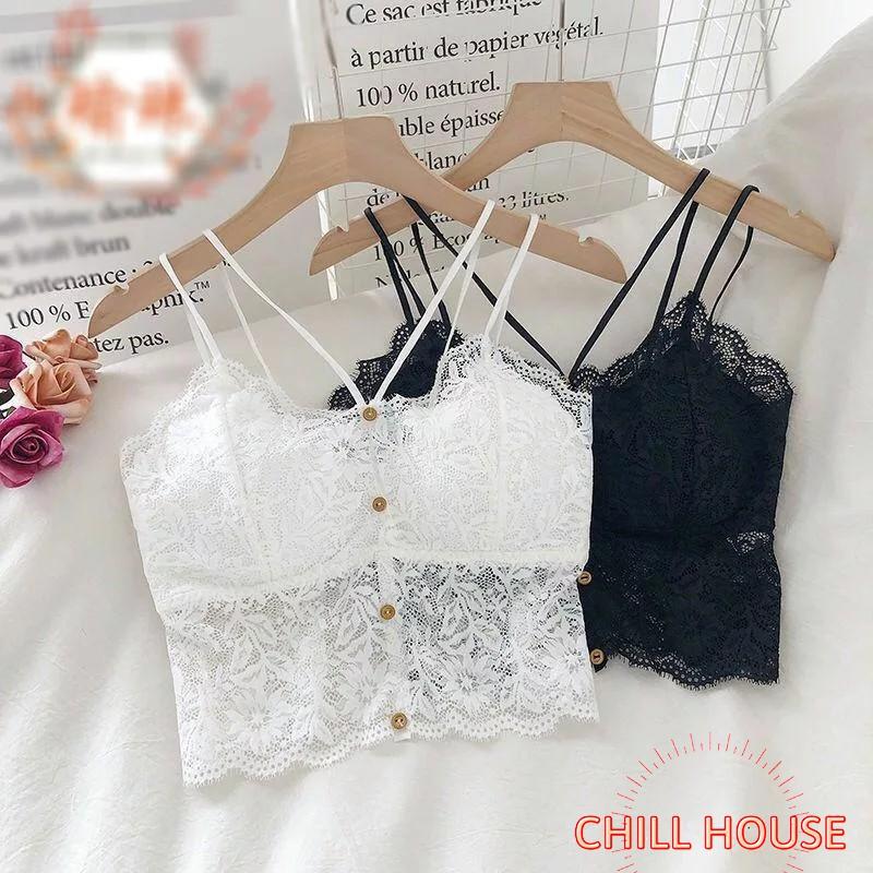 MẪU MỚI-Áo Bra Ren Hoa 4 Khuy Cao Cấp Siêu Sexy - CHILLHOUSE