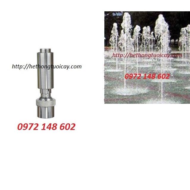 Đầu phun hình cột nước INOX phi 48mm