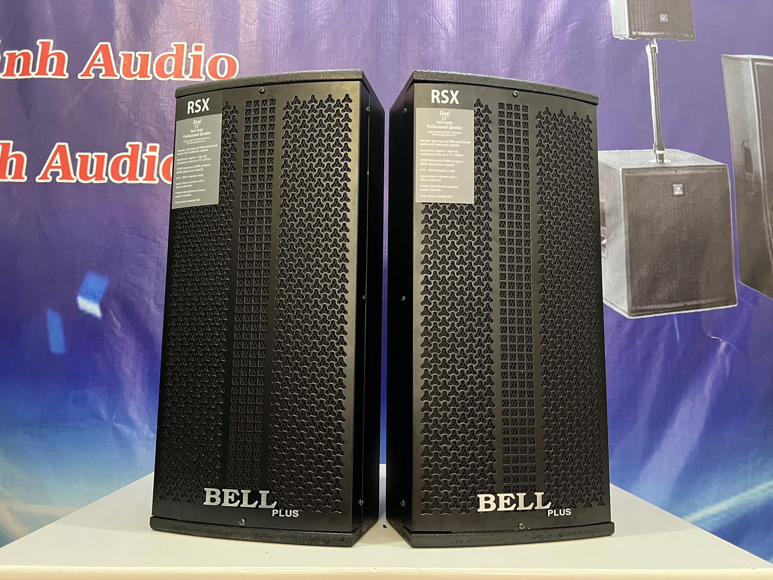 Loa đứng 2 tấc thùng sơn nhỏ gọn BellPlus HP - 660 BellPlus