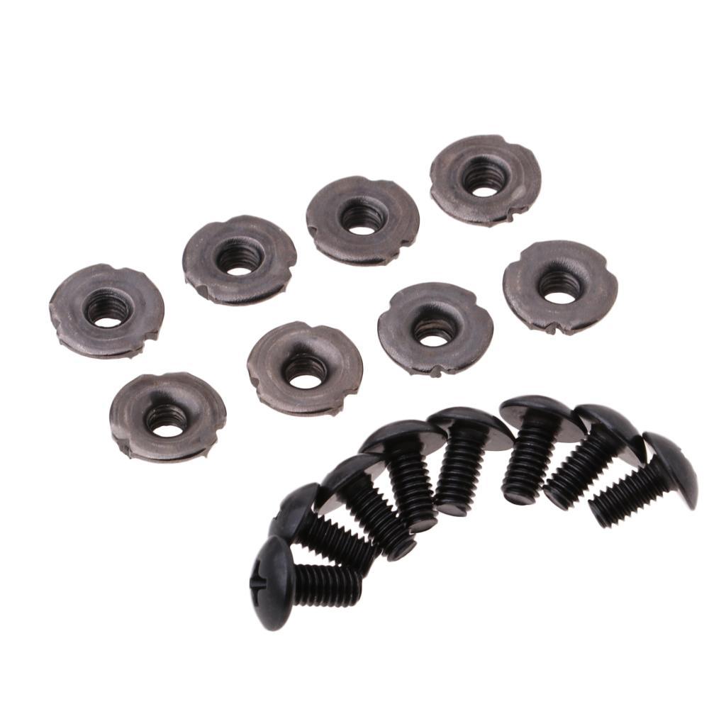 3-4pack 8 Pairs Roller Skates Buckle Replacement Inline Skates Screws Nut Bolts