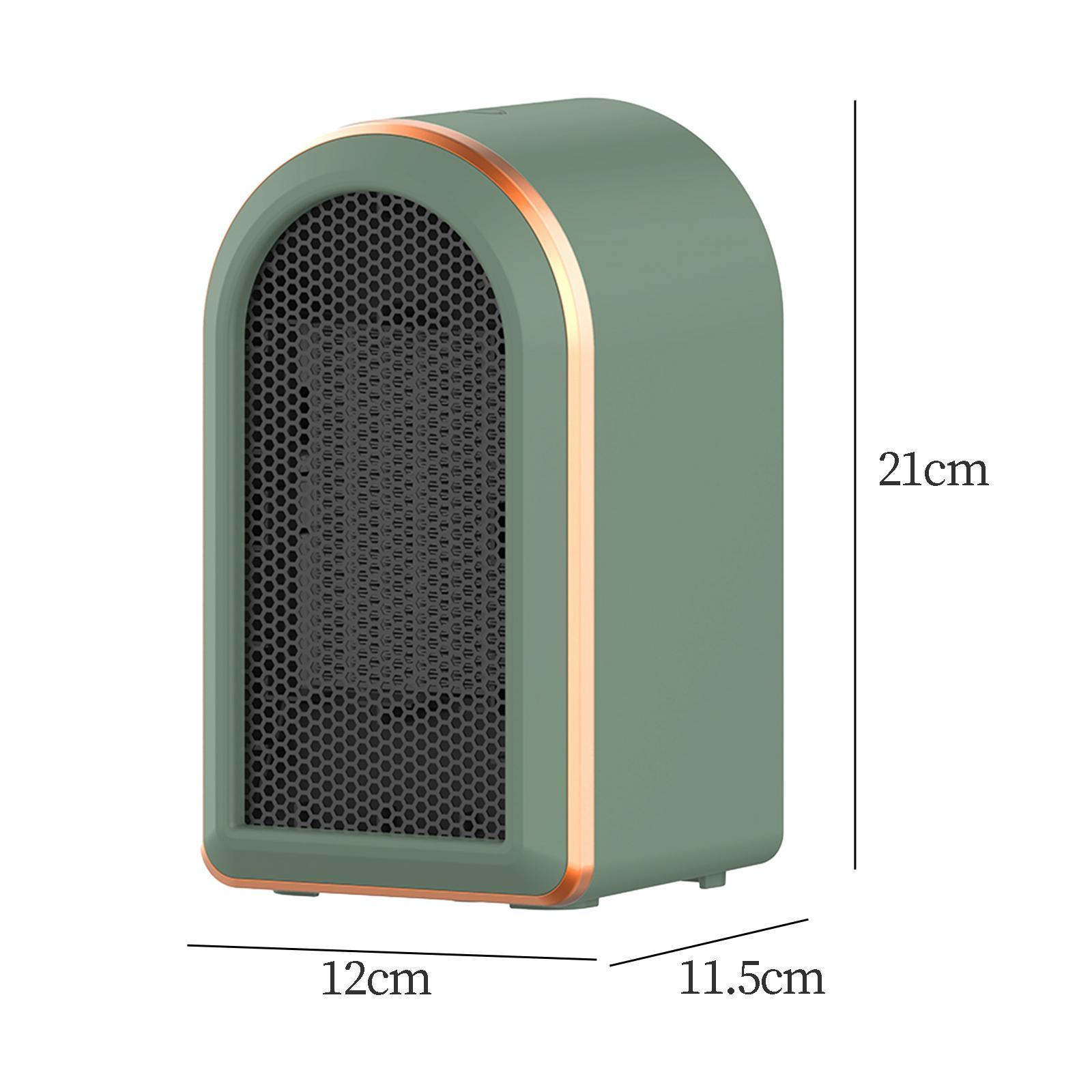 Small Space Heater Fireplace Space Heater Fast Heating Warmer Machine Electric Heater Portable Heating Fan for Bedroom Indoor