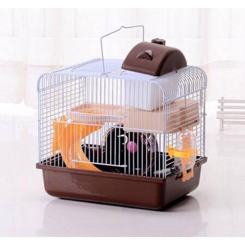 Lồng hamster 2 tầng đầy đủ phụ kiện