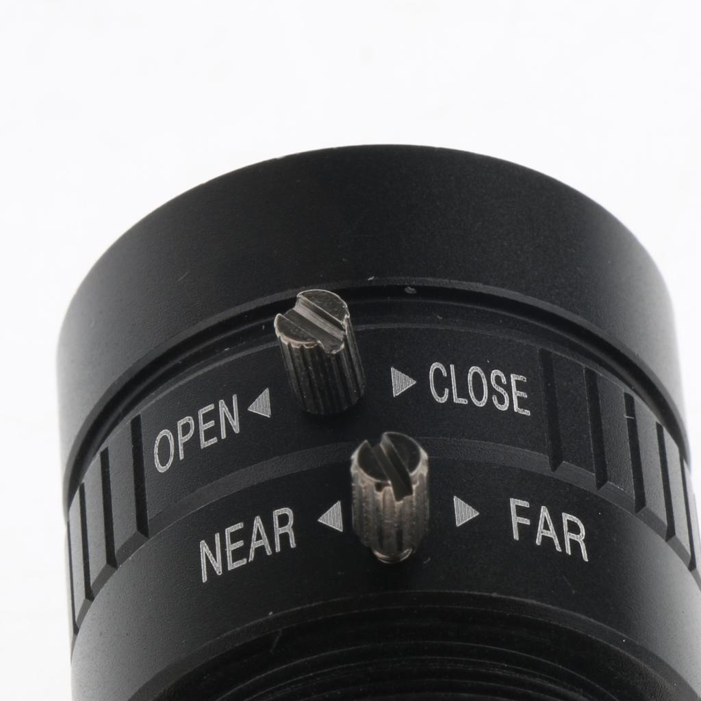 Metal 4mm F1.2 3Megapixel Iris Camera  IR Lens CS Bracket for CCD