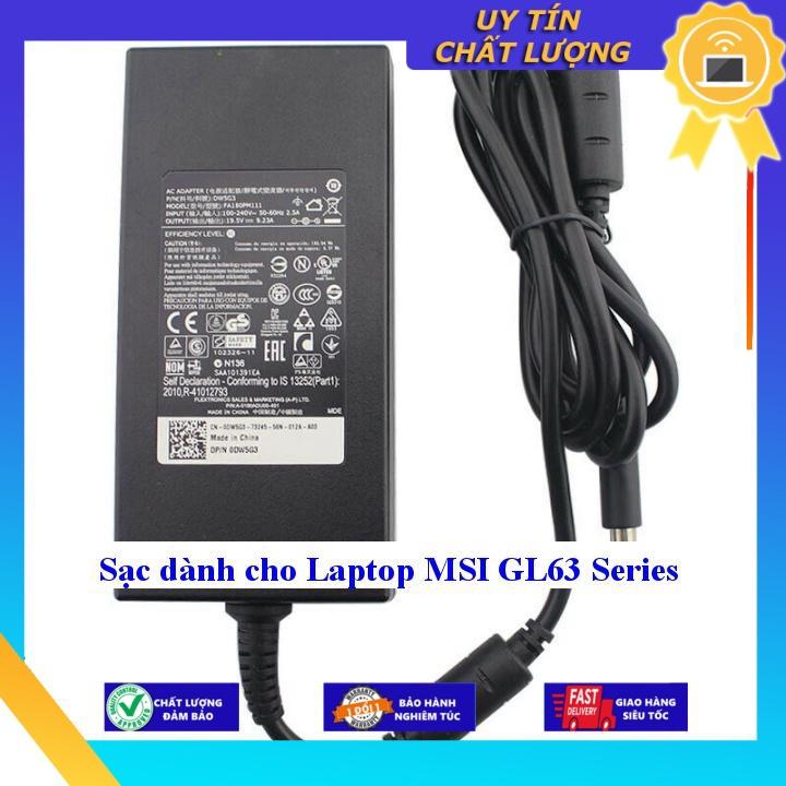 Sạc dùng cho Laptop MSI GL63 Series - Hàng Nhập Khẩu New Seal