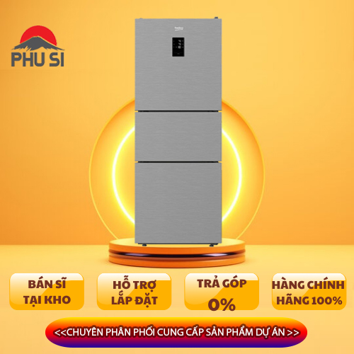 Tủ Lạnh Inverter Beko RTNT340E50VZX - Hàng chính hãng